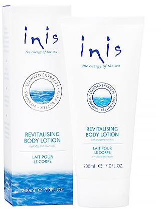 Inis the Energy of the Sea Revitalizing Body Lotion for Women and Men - Body Moisturizer with Vitamin E & Shea Butter - 7.0 Fluid Ounce