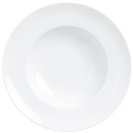 KAHLA Pronto Pasta grande 30 cm tief | weißer Salatteller aus Porzellan