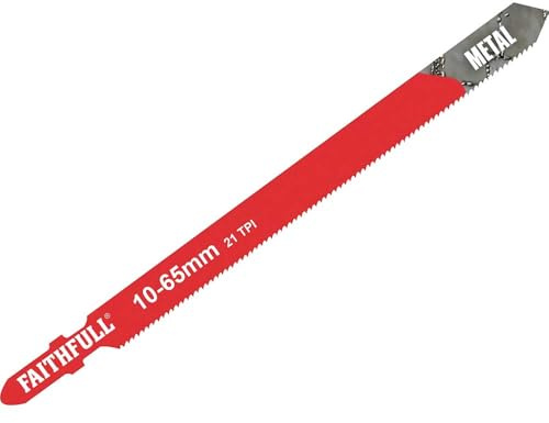 Faithfull JBT318A Jigsaw Blades - Metal (Pack of 5)