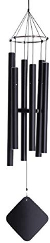 Music of the Spheres N S Wind Chime Black 30 Inches Total Length