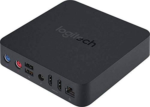 Logitech Extender Box - Docking station con 2 porte HDMI, GigE