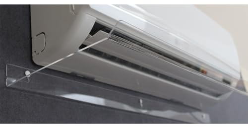 3S SuperSamaStore Deflettore Aria per Split Condizionatore, 110 x 31 x 5 cm