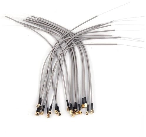 20 Stücke 2,4G Empfänger Antenne, ABS Flugzeug Empfänger Antenne Kompatible IPEX Port Für Futaba FrSky Ersatz