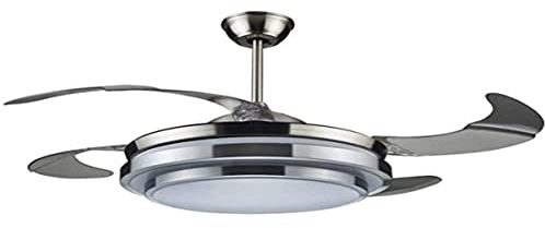 Ventilatore da soffitto 4 pale a scomparsa richiudibili DCG VECRD47TL con luce e telecomando