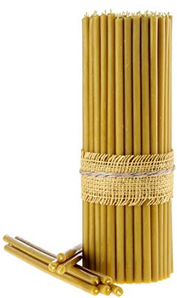 Danilovo Ritual - Velas 100% de cera de abeja - Velas ortopédicas para decoración