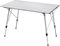 WOLTU Table de Camping Pliante en Aluminium,Table de Voyage réglable en Hauteur 120x68,5cm