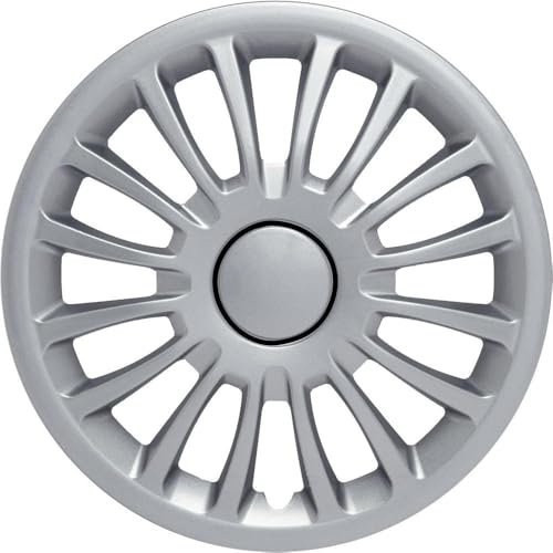 Set copricerchi auto grigi monza 13'' 4 pezzi in ABS