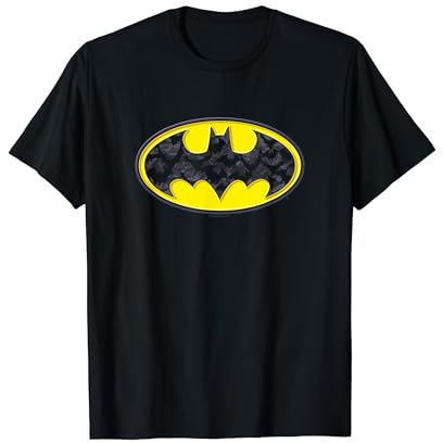 Batman Bats in Logo Maglietta