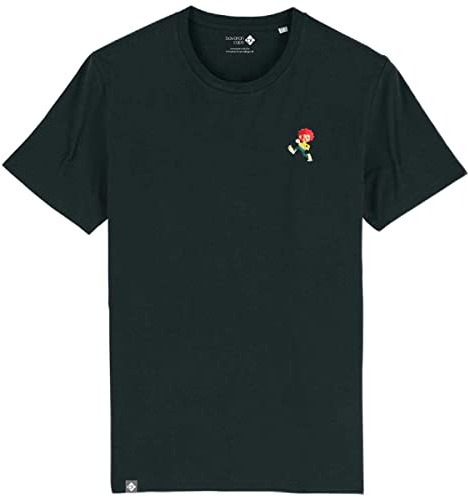 Bavarian Caps Grantig by Nature T-Shirt, schwarz, L