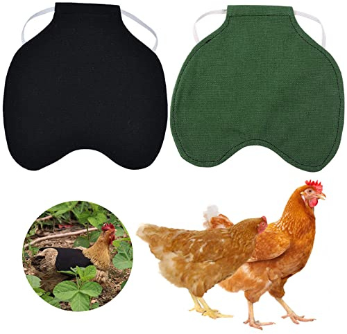huhn WideSmart Hühnersattel Warnweste für Hühner und Geflügel Henne Schürze Federschutzhalter Rückenschutz Jack