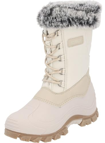 CMP Girl Magdalena Boots-3q76455j, Snow Boot Mädchen und Jungen, Kreide, 40 EU