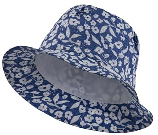 Sterntaler Flicka barnhatt blommor, blå, 53