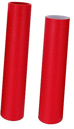 Operitacx Groß 2 Stück Ausziehbare Posterröhre Schwarze Sprühfarbe Runde Versandröhren Poster Aufbewahrungsbehälter Kraft Posterröhren Verpackungsröhren Karten Blaupausen Koffer