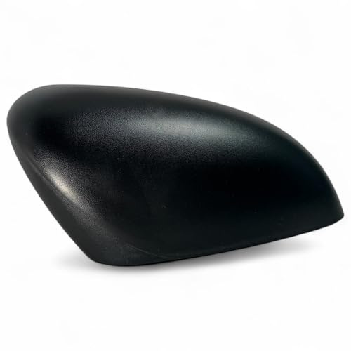 Außenspiegel-Abdeckung, schwarz, rechts (Beifahrerseite), kompatibel mit Renault Clio 4 und Captur OEM: 963749835R