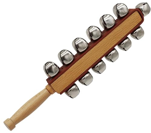 Glocken - Weihnachtsglocken, Glöckchen aus Holz, 13 Glockeninstrumente, Musikspielzeug für Kinder für die frühe Bildung