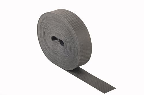 COVER IT Garten Sichtschutzstreifen Zaun 4,7 cm x 48 m Graphit | Sichtschutz für Doppelstabmattenzaun 150 g/m² – Sichtschutzstreifen für Stabmattenzaun