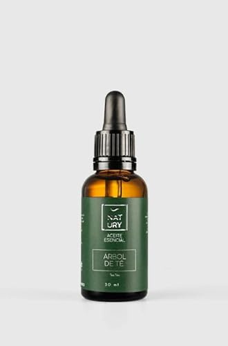 NATURY GREEN CARE - Pack 2 Unidades Aceite Árbol del Té Natural | Aceite Árbol de Té Puro para Imperfecciones y Cuidado de la Piel | Tea Tree Oil Cruelty Free