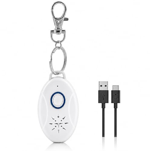 Répulsif Ultrasons Portable Anti-Moustique - Répulsif Electronique Anti Nuisible - Anti-Tiques Anti-Parasites - Porte Clé - Pendentif Répulsif Anti-puces, Moustiques, Tiques