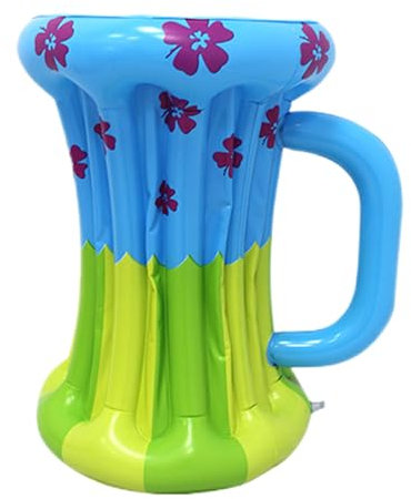 Glacière gonflable pour et boissons - Chope à bière gonflable pour fête de la bière - Grand récipient portable en PVC pour barbecues, fêtes sur la plage et décoration de fête