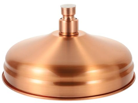 SHINEOFI Cabezal De Ducha Cobre Antiguo Rociador De Ducha Boquilla De Silicona Rociador Para Baño Hogar Diaria
