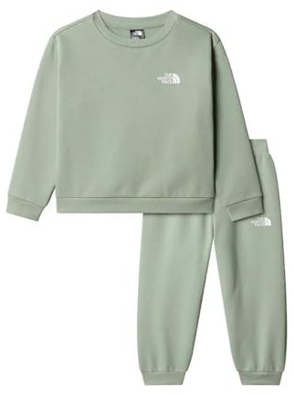 The North Face Simple Dome Fleece Set för barn, Slate Moss, 3 år
