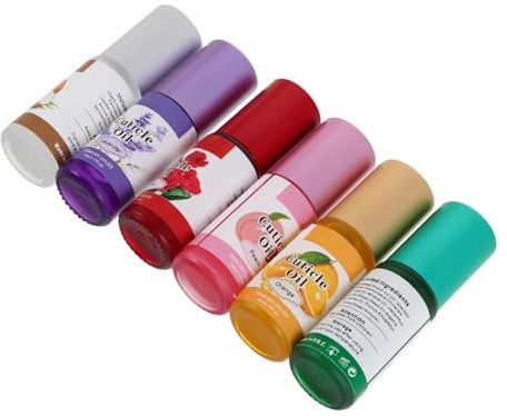 Aceite Revitalizante para Cutículas en Roll-on 6 Piezas Vidrio