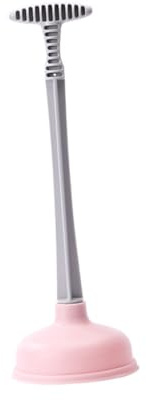 TOYANDONA Sturalavandini Aspirazione Rosa in Plastica per Rimuovi-intasamento Bagno Cucina Casa Ufficio Set da 2 Pezzi Manico Ergonomico