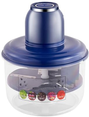 Peladora Eléctrica Automática De Uvas, Tomates Cherry, Ajos Y Piel.(Blue)