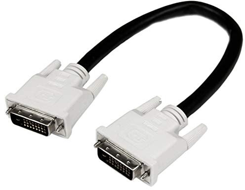 StarTech.com 1m DVI-D Dual Link Cable - Male to Male DVI-D Digital Video Monitor Cable - 25 pin DVI-D Cable M/M Black 1 Meter - 2560x1600 (DVIDDMM1M)