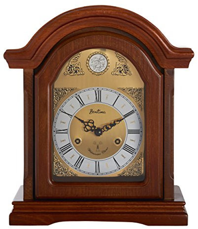 Acctim 77106 Redbridge Radio Controlled Wooden Mantel Clock with Chime