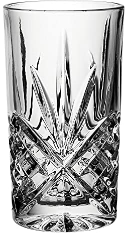 Utopia Symphony Hiball Glasses 12.25oz / 350ml - Set of 6 - Vintage Tall Glasses