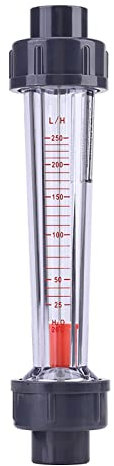 Rotameter 25-250L/H Plastic Tube Type Liquid Water Meter DN15 Flow Meter for Liquid and Mass Measurement