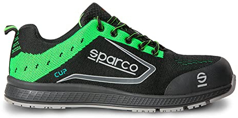Sparco - Cup Adelaide S1P SRC - Scarpe antinfortunistiche Uomo Donna - Scarpe da lavoro antiscivolo e resistenti - Calzature di sicurezza adatte ad ogni condizione di lavoro - EU 37
