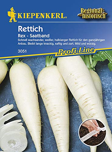 Kiepenkerl 3051 Rettich Rex (Saatband) (Rettichsamen)