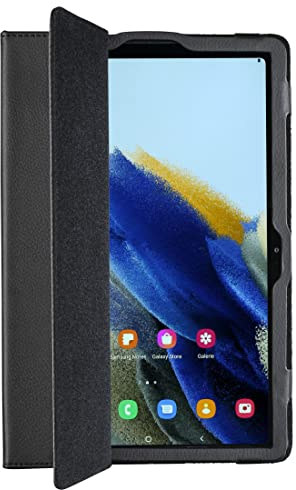Hama Hülle für Samsung Galaxy Tab A8 10.5 (aufklappbares Case für Samsung Tablet 10,5 Zoll/26,4 cm A 8, Schutzhülle mit Standfunktion, magnetisches Cover) schwarz