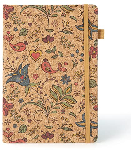 Bullet Journal Blanko Notizbuch A5 mit 100 blatt Leerseite Hardcover Skizzenbuch für für Reisende, Schüler und Büro