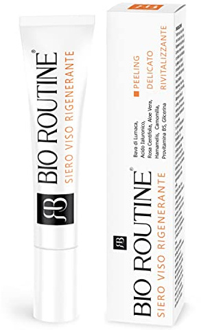 Gesichtsserum Bio Routine, Serum mit Schneckenschleim, 100 % reines Gesichtsserum und Hyaluronsäure für das Gesicht – Anti-Falten für Herren und Damen, regenerierend, feuchtigkeitsspendend, 15 ml