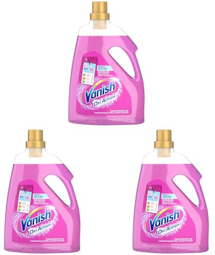 Vanish Gold Oxi Action Gel Fabric Stain Remover, 2250 ml (Pack of 3)