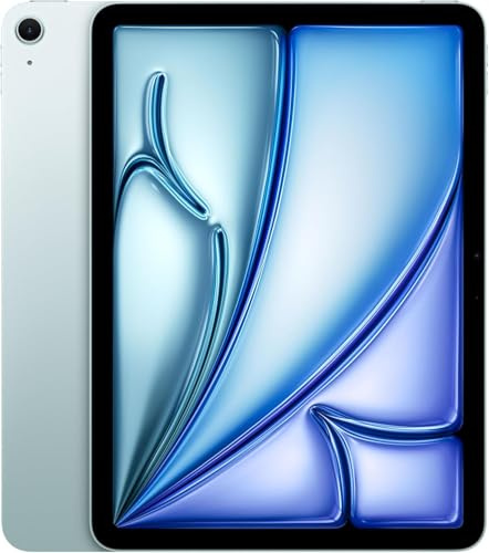 Apple 2024 iPad Air (13-pollici, Wi-Fi + Cellular, 256GB) - Blu (Ricondizionato)