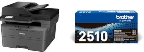 Brother MFC-L2860DWE 4-in-1 Monochrom-Laser-Multifunktionsdrucker Original TN-2510 Toner schwarz