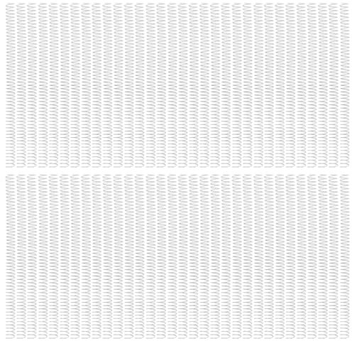 ANKROYU 100 Stück Spiralbindespule, Eisenpapier-Bindespule, große Kapazität, Buchbindespirale für Bürodokumente, Geschäftsprojekte (Silber)