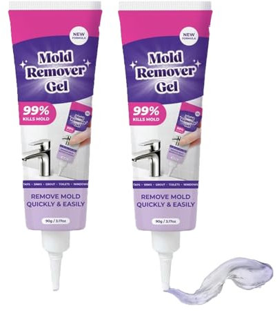 Vex Clean Gel, Vex Clean Mould Remover, Suitable for tile joints in bathrooms and kitchens, Powerful household cleaning gel (2)