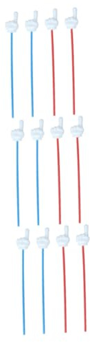 HEMOTON 12 Stck Leuchtstäbe Handgesten Club Glow Stick für Party Tanz mit Bunten Farben Leichtes Kreatives Design für Kindergeburtstag und Festivalspaß Zufällige Farbe Zufällige Farbe