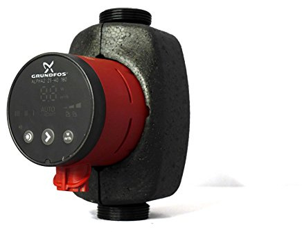Grundfos: Umwälzpumpe Heizungsanlage ALPHA2 25-40 180 NEUES MODELL