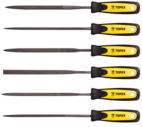 Topex 06 A010 6 filer metallsågar sevärdheter Topex
