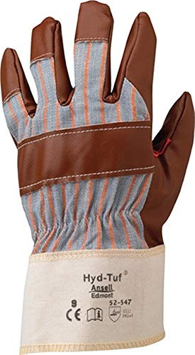 Ansell Handschuhe HYD-Tuf 52-547, Größe 10 braun, 12 Paar