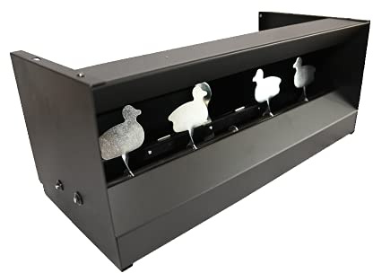 KCT Duck Pellet Catcher Metal Knock Down Shooting Air Rifle Target Practice with Magnetic Reset