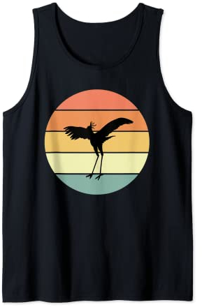 Retro Sekretär Vogel Bekleidung Vögel Love Birding Tank Top