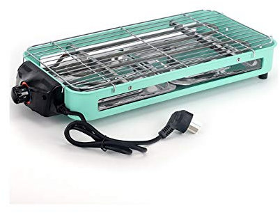 MUTURPOSE Barbacoa eléctrica portátil sin Humo para el hogar, Quemador de Picnic eléctrico para Acampar al Aire Libre, Horno de Barbacoa de carbón para Acampar
