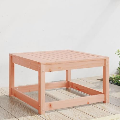 AJJHUUKI Outdoor-Sitzgelegenheit, Outdoor-Sofas, Garten-Fußhocker, Massivholz, Douglas